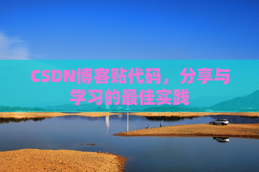 CSDN博客贴代码，分享与学习的最佳实践